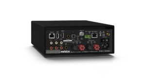 Das HighEnd Audio Systeme STUDIOMASTER M500 ist mit leistungsstarken integrierten Verstärkern ausgestattet, HDMI und weitere Anschlüsse ermöglichen das TV-Gerät, den CD Player oder Kopfhörer zu verbinden.